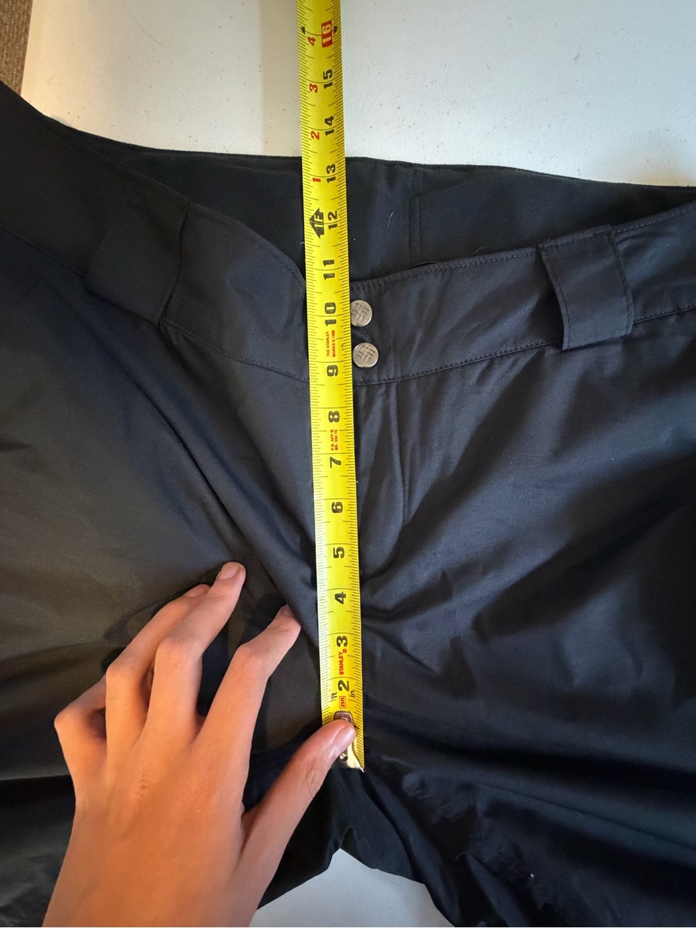 Columbia Winter Snow Pants Ski Pants Hiking Black Womens Large Outerwear - Picture 14 of 15